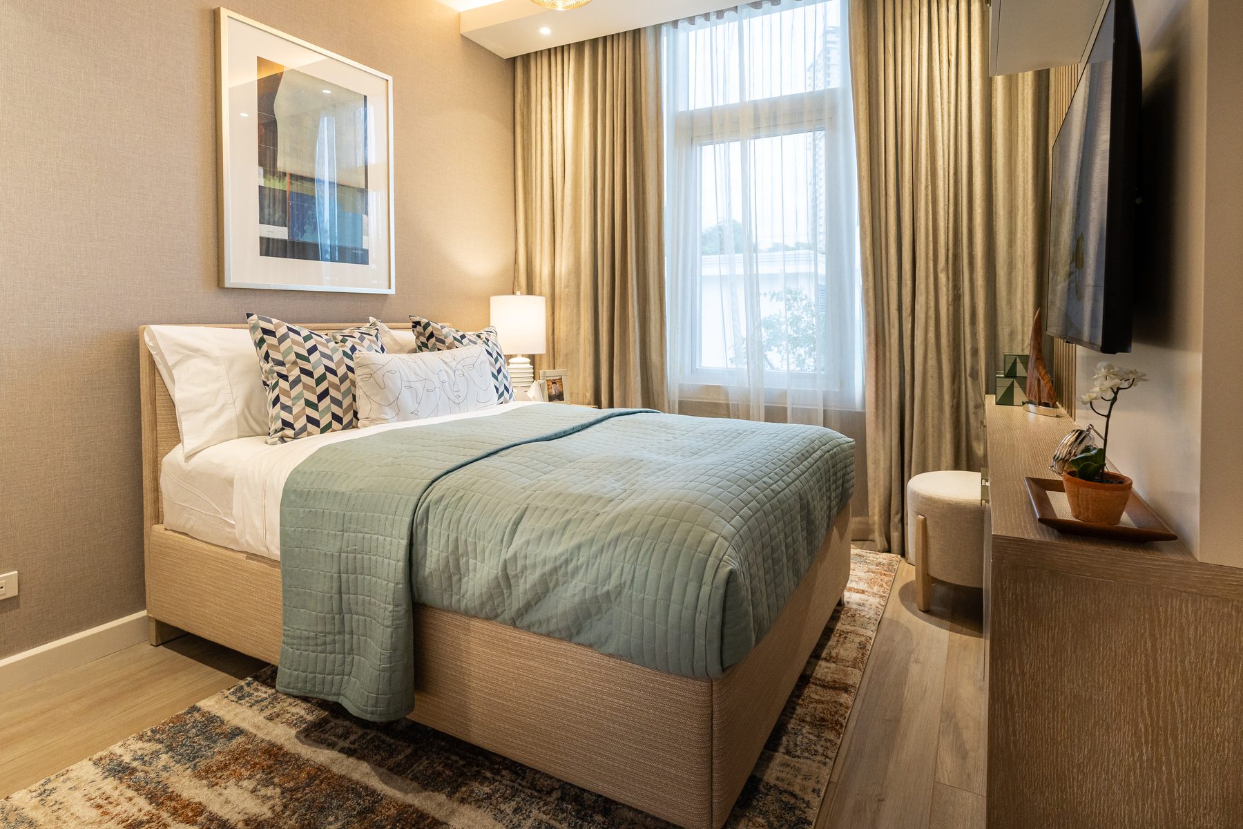 Two-Bedroom — Master Bedroom